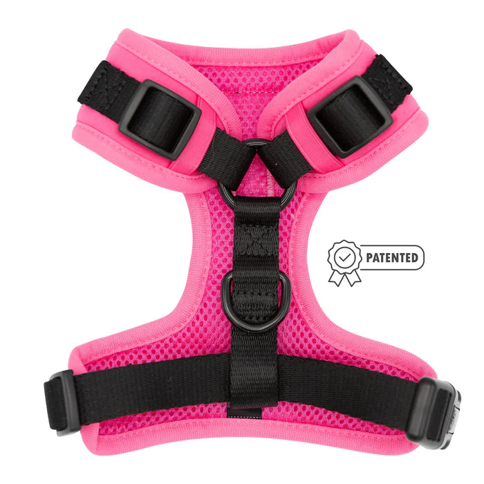 Neon Pink - Modern Dog Adjustable Harness