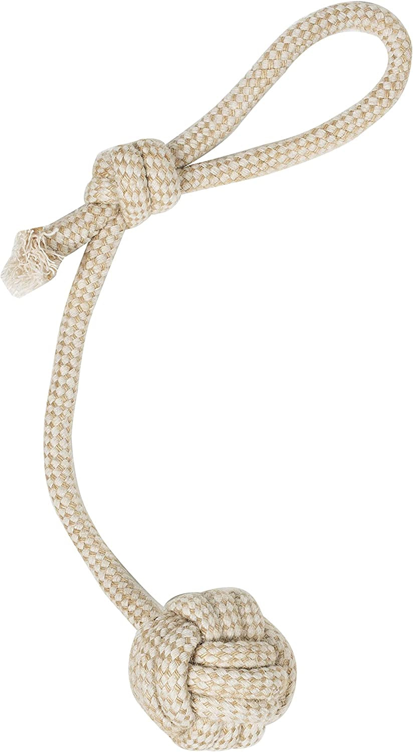 Natural Rope Dog Toys - 4 Pack