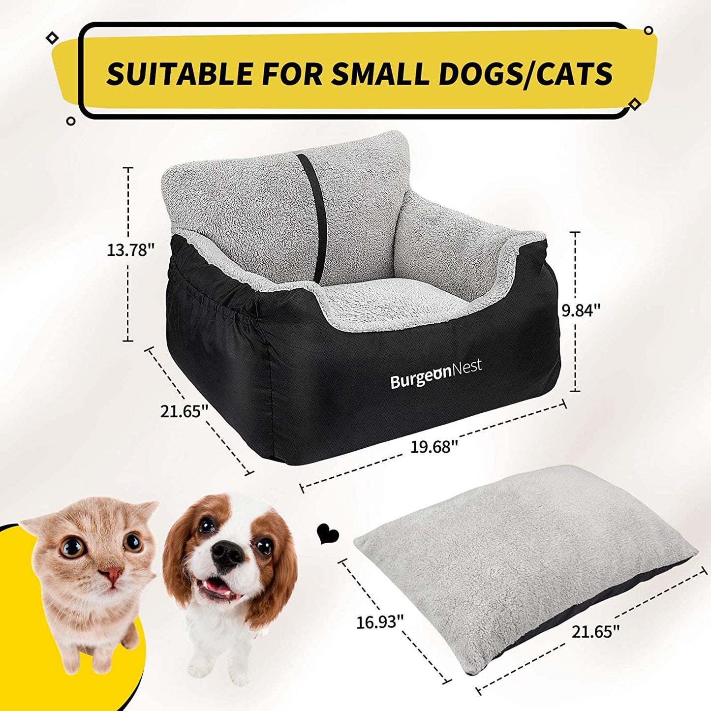 Dog Car Seat for Small Dogs