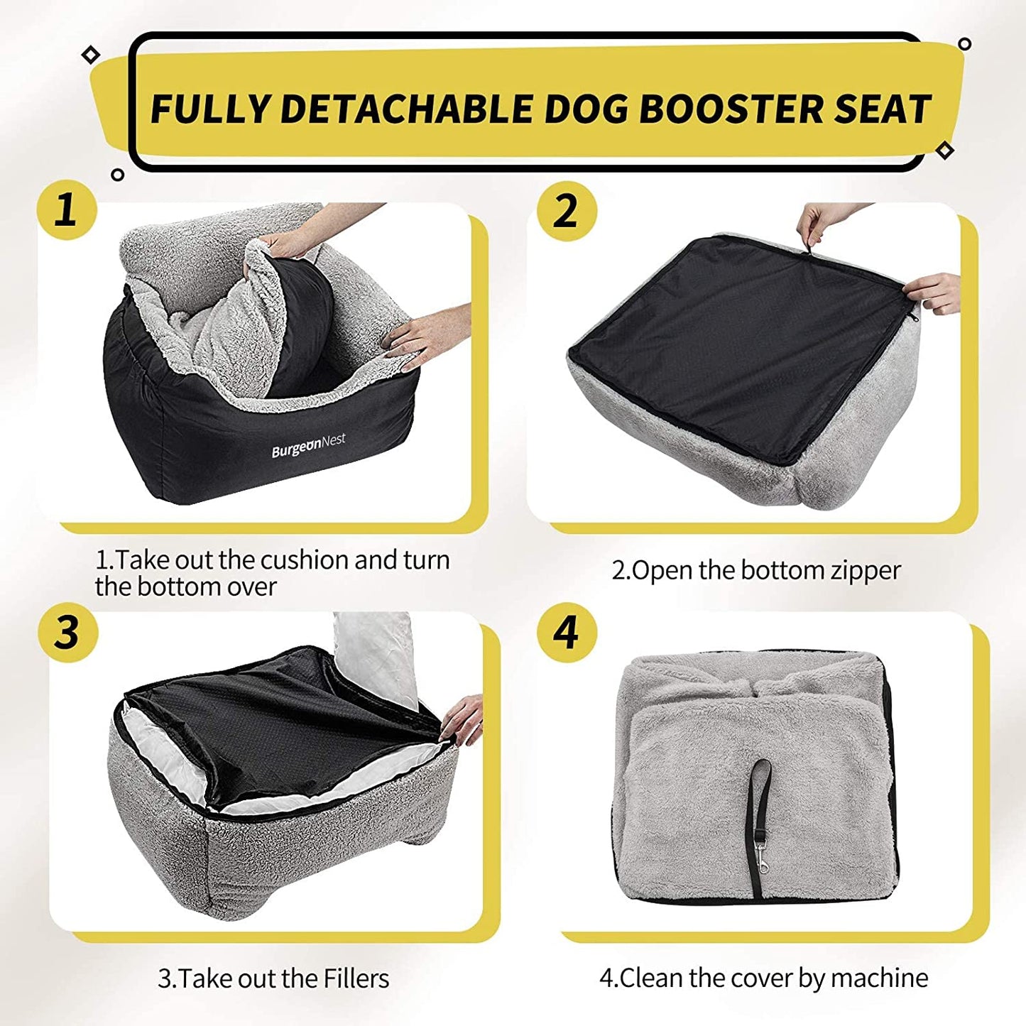 Dog Car Seat for Small Dogs