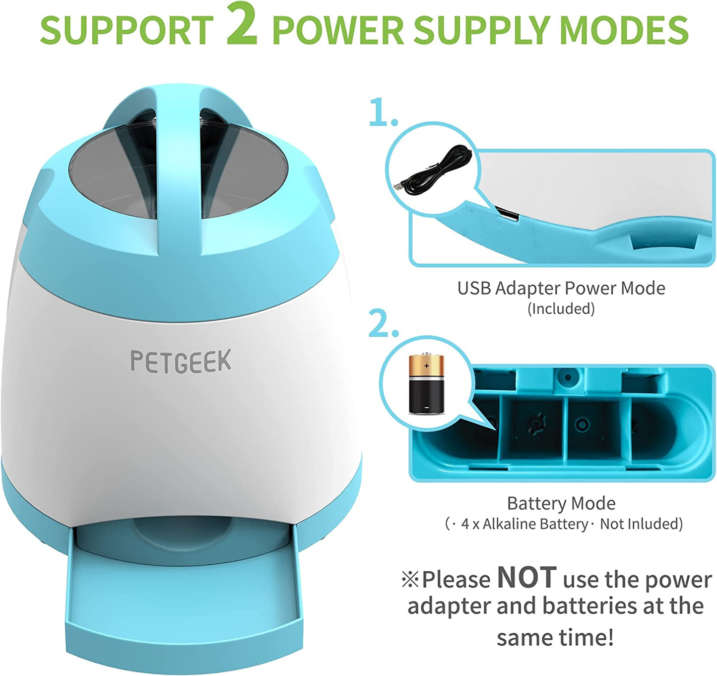 Treat Dispenser Dog Toys, Automatic Pet Feeder