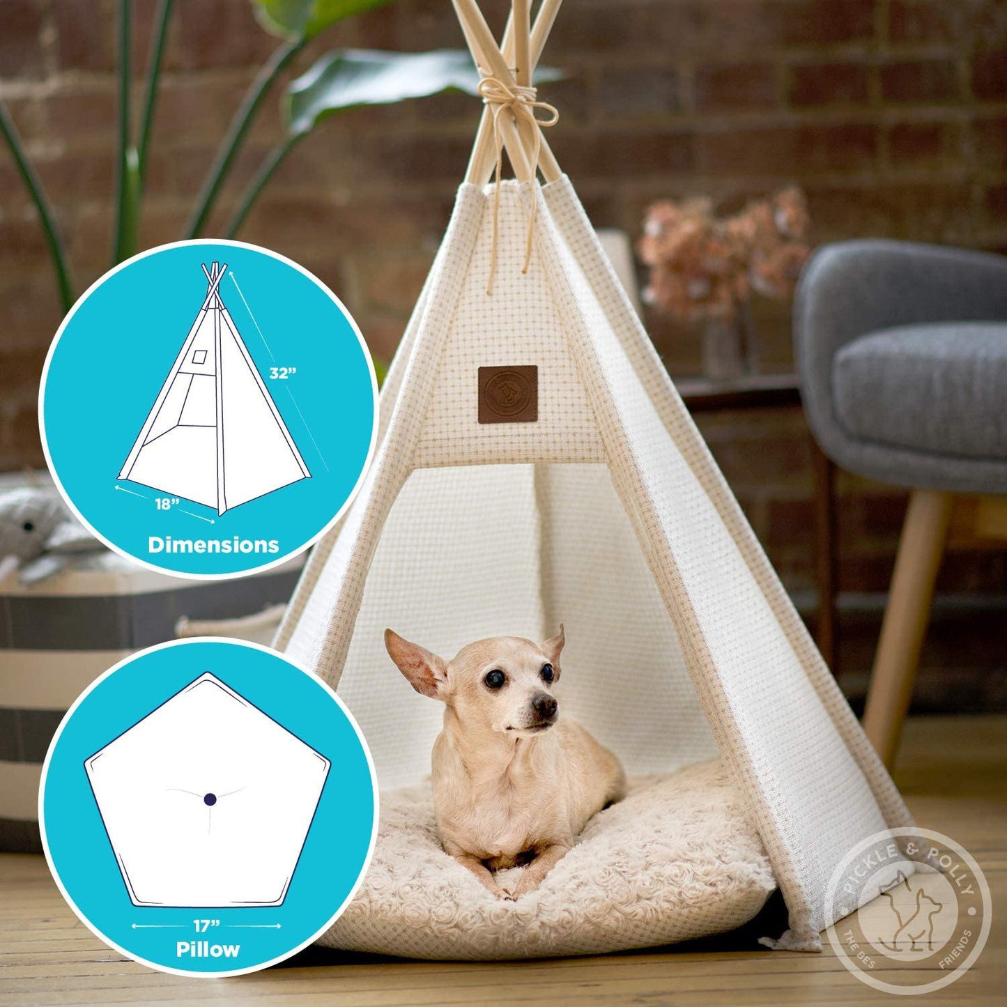 Small to Medium Dog Teepee