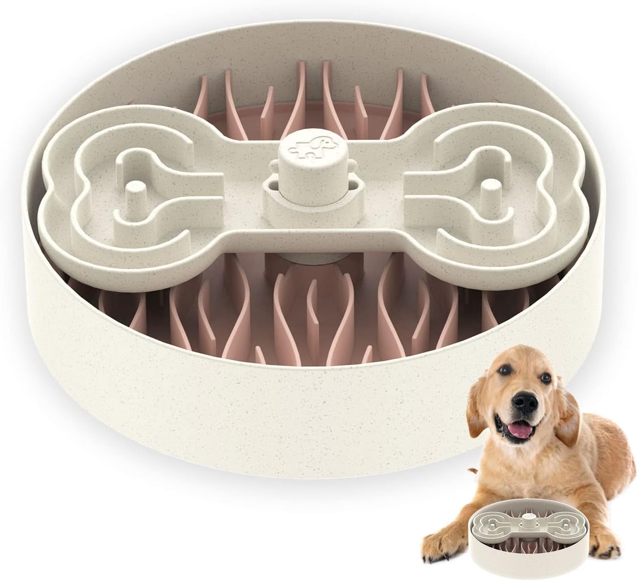 Slow Feeder Puzzle Dog Bowl