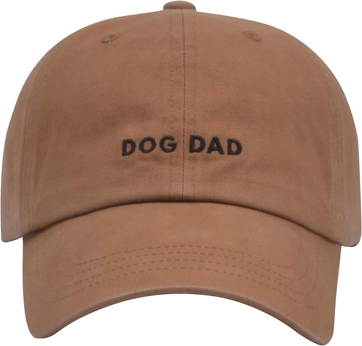 6 Panel Soft Embroidery Dog Dad Hat Dog Mom Hat Adjustable Baseball Cap Dog Lover Gifts for Men/Women
