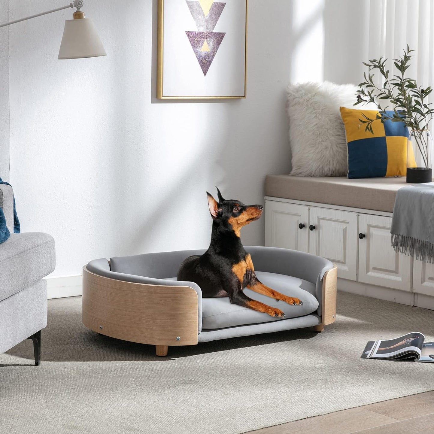 Modern Elevated Dog Bed