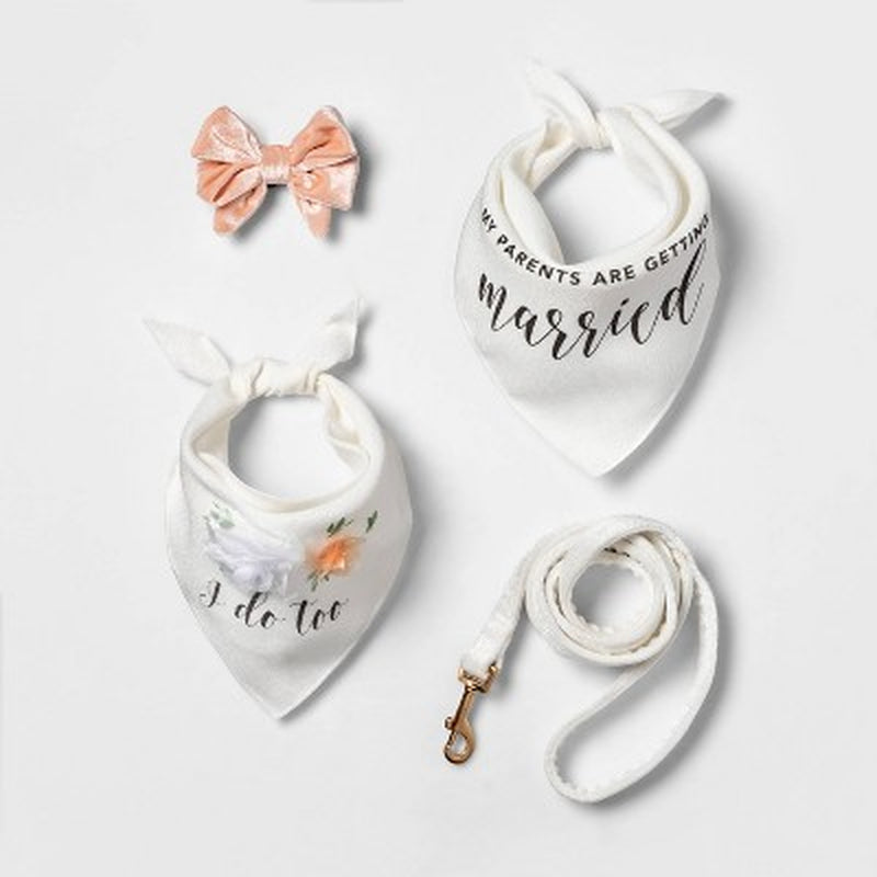 Wedding Collection - I Do Too - Dog Bandana