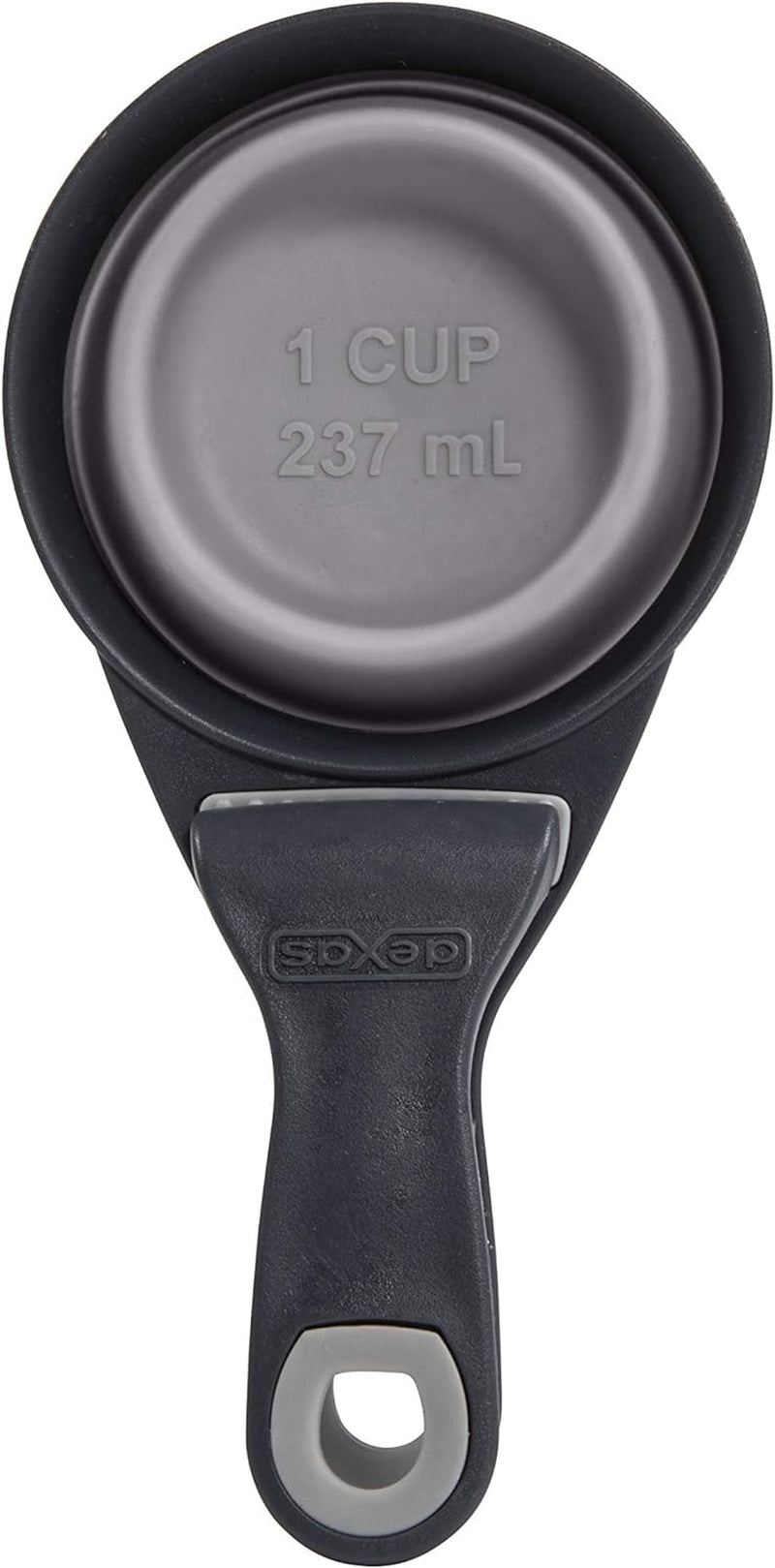 Modern Collapsible Dry Dog Food Scoop and Dog Food Bag Clip