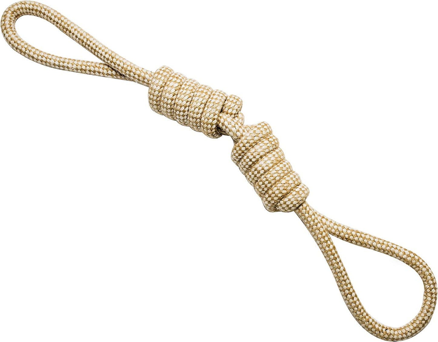 Natural Rope Dog Toys - 4 Pack