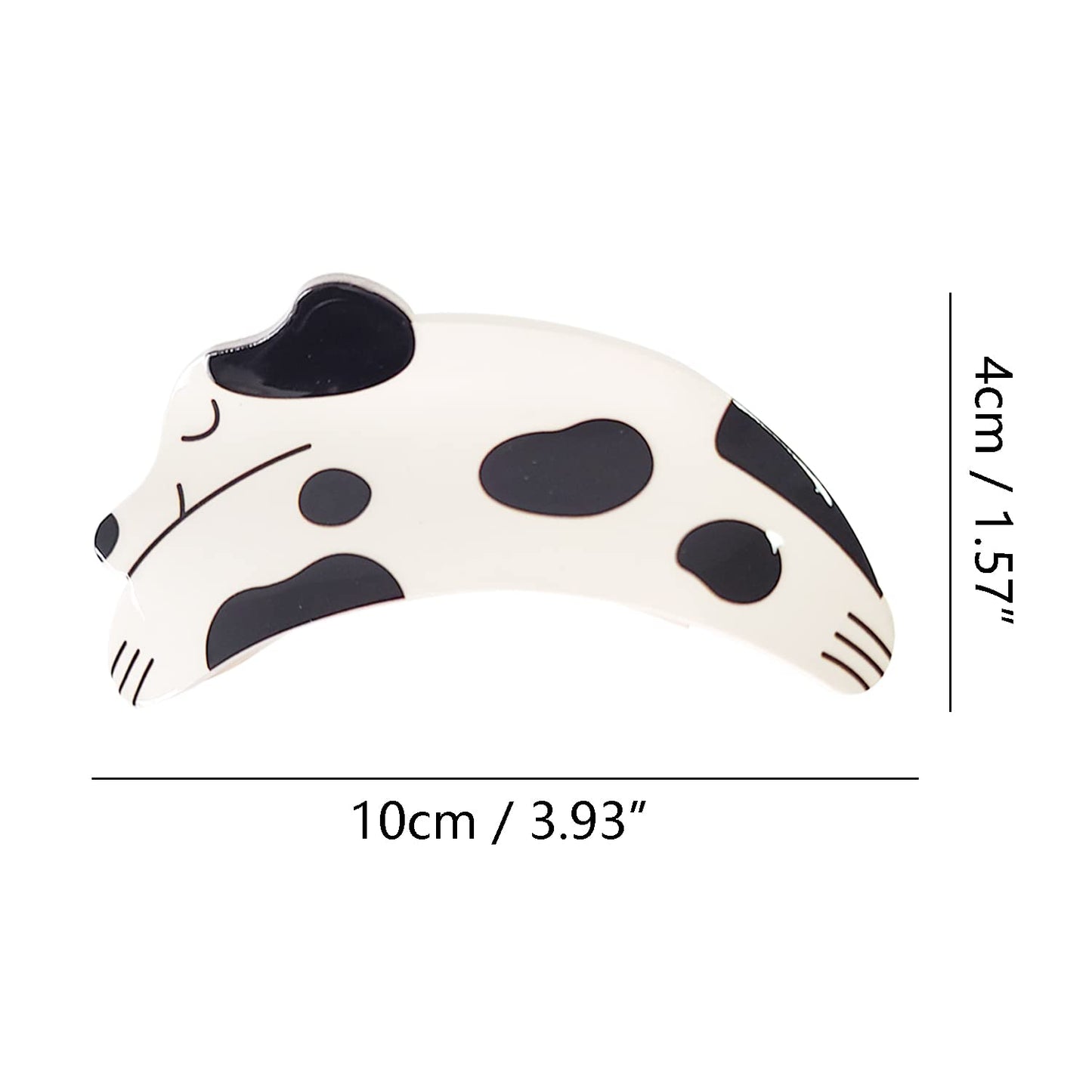 Spotted Dog Claw Hair Clip