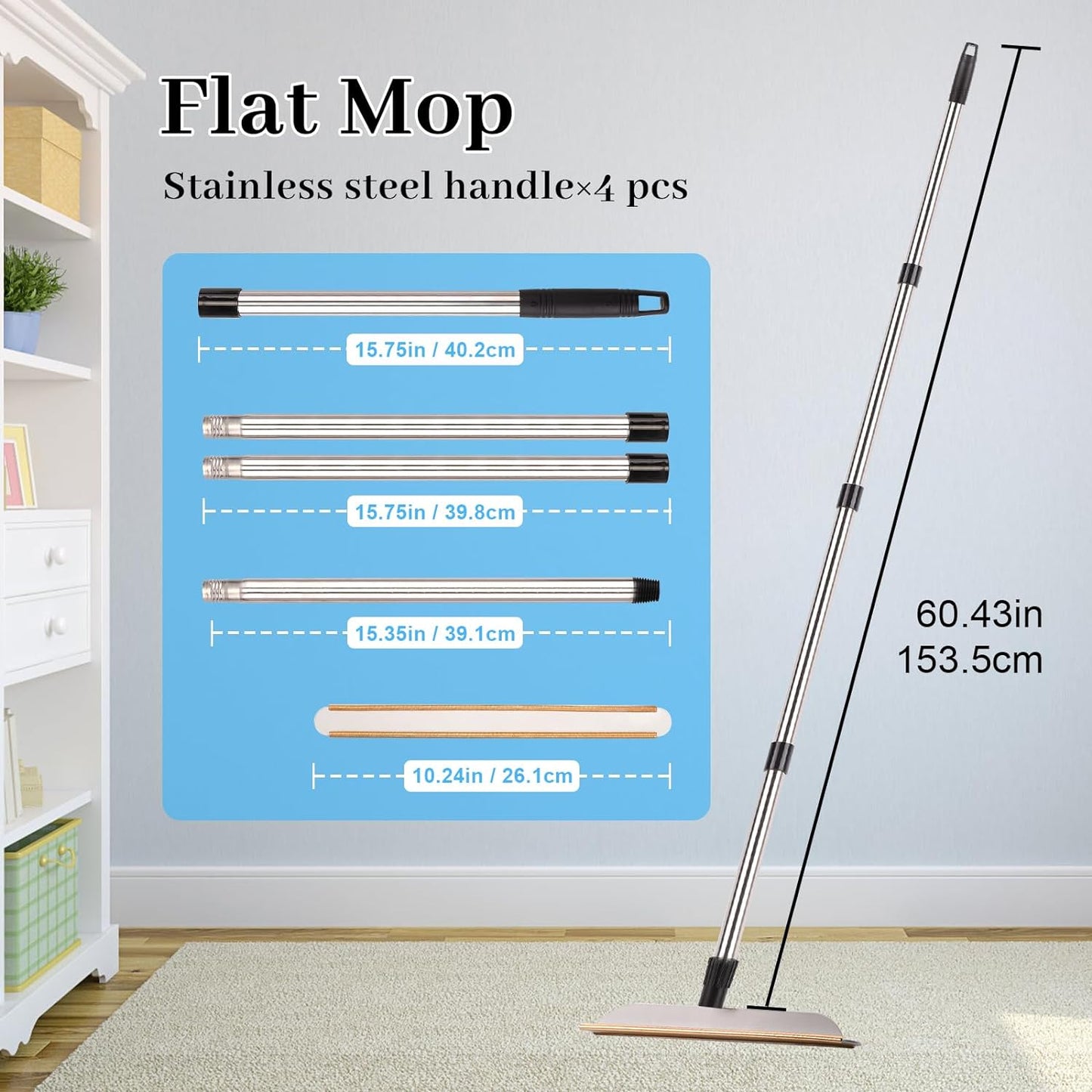 Pet Hair Remover Carpet Rake