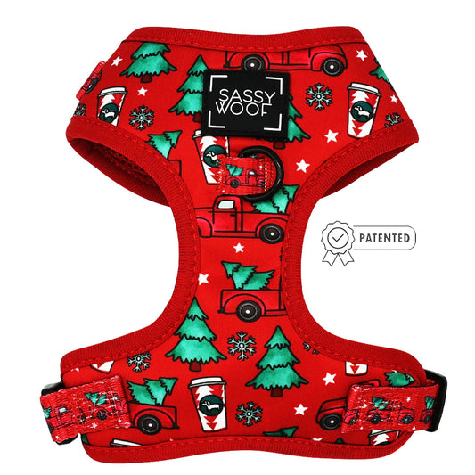 O Christmas Treat - Modern Dog Adjustable Harness