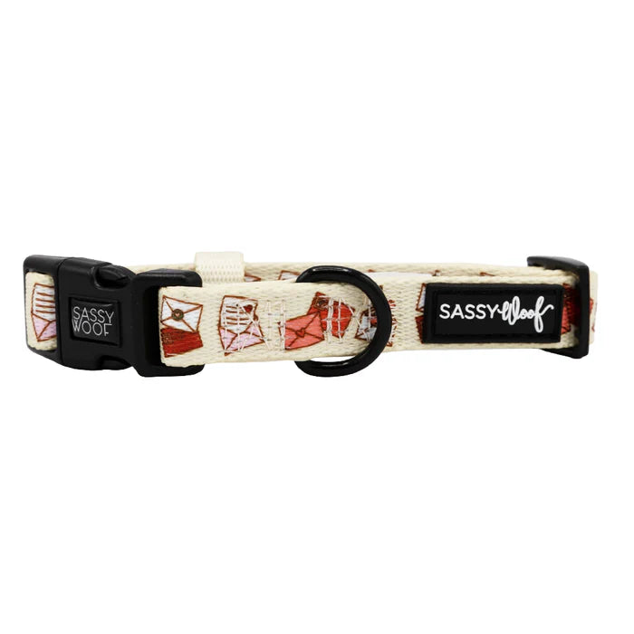 P.S. I Woof You - Modern Dog Collar