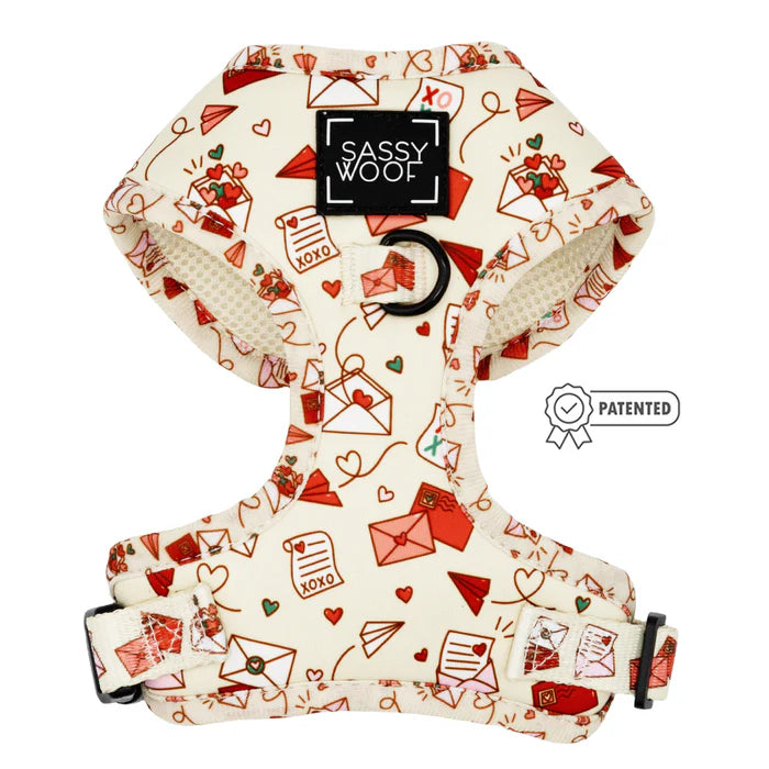 P.S. I Woof You - Modern Dog Adjustable Harness