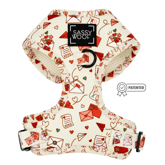 P.S. I Woof You - Modern Dog Adjustable Harness
