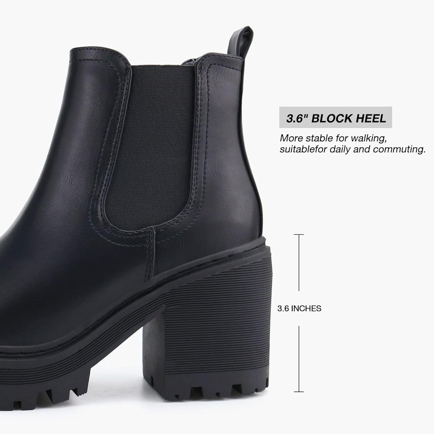 Women Fashion Chelsea Boots 