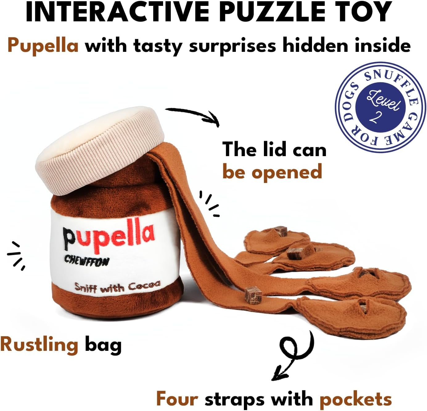 Pupella Plush Dog Toy