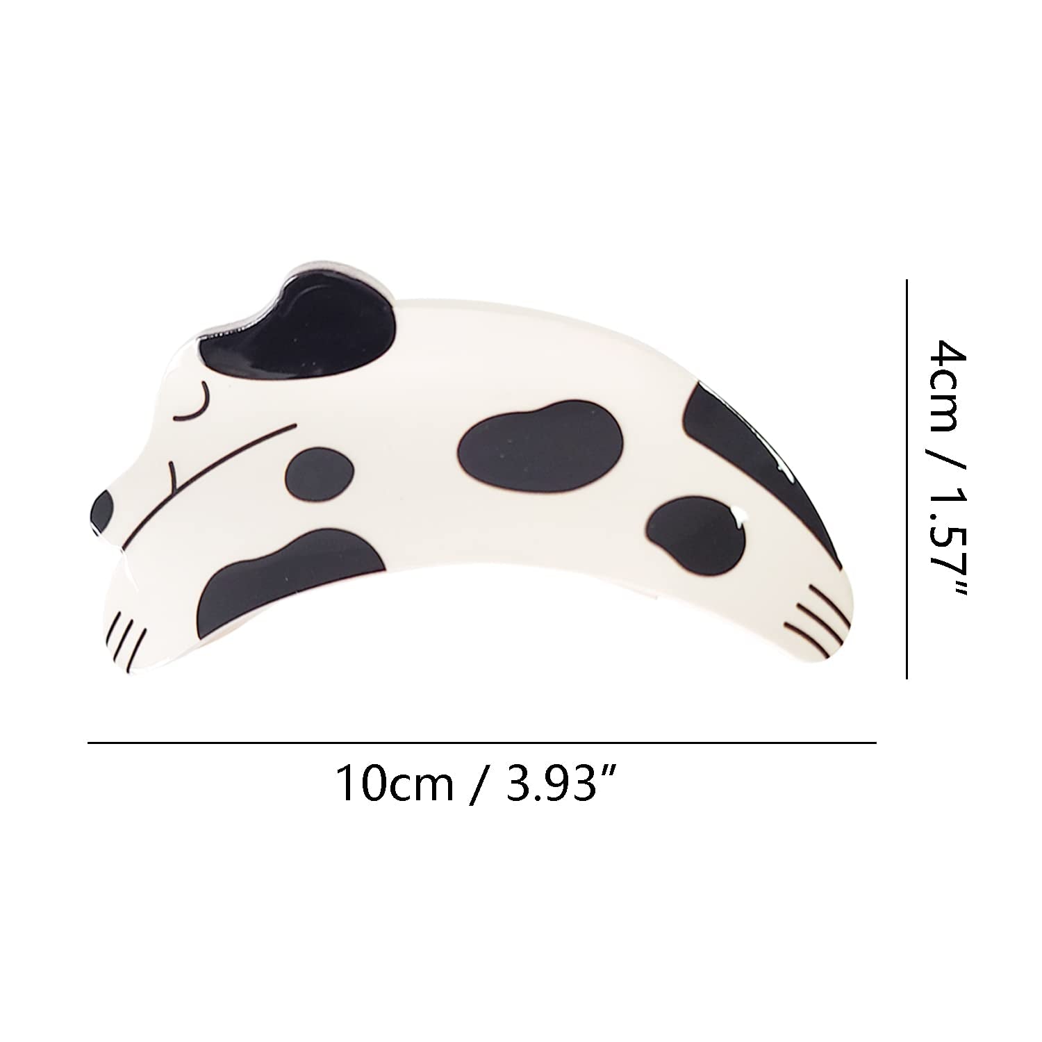 Spotted Dog Claw Hair Clip